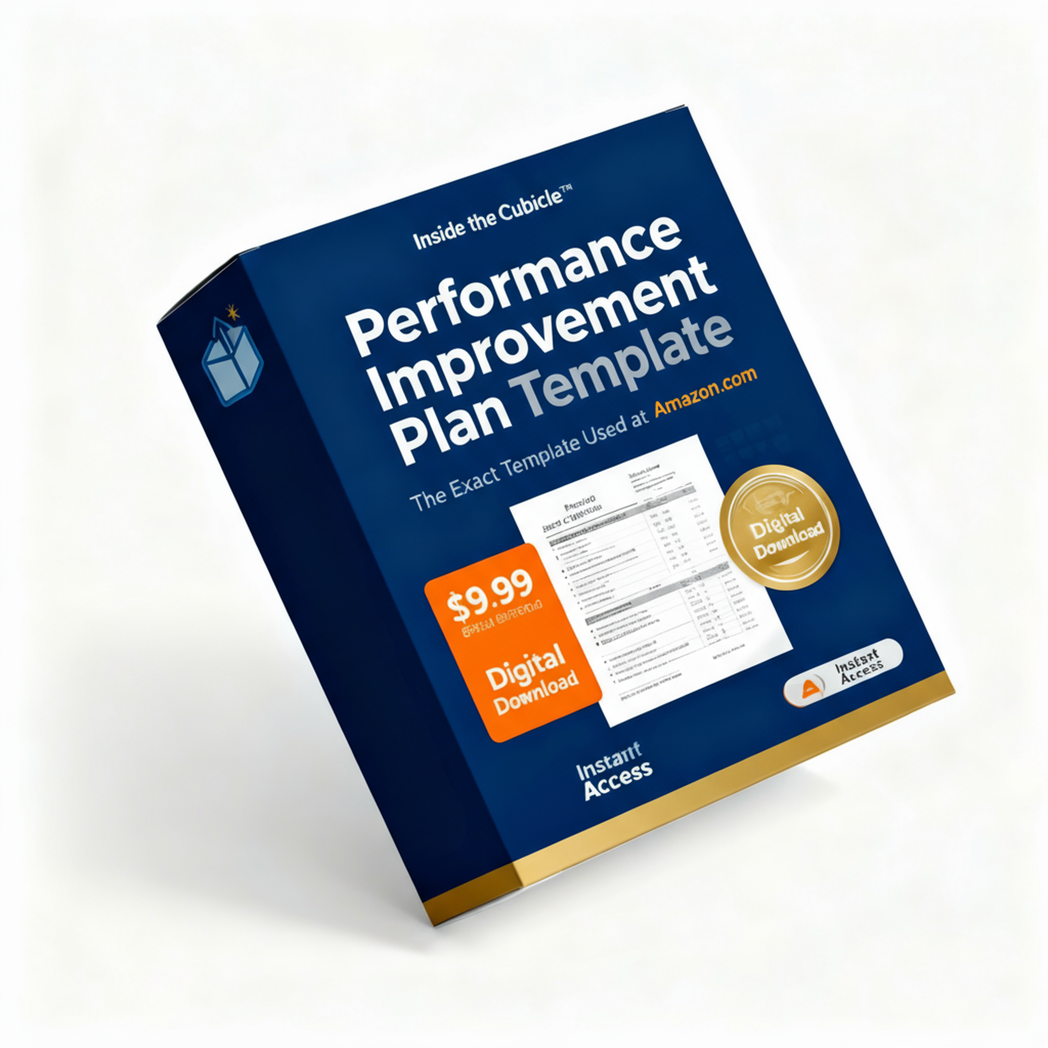 PIP Survival Email Template mockup - performance improvement plan response email used at Amazon by career strategist Samantha Cook
